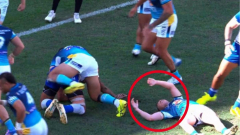 Gold Coast halfback Tom Weaver knocked out in terrifying incident against Canterbury