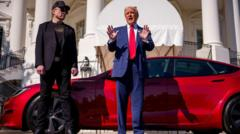Elon Musk’s carmarker Tesla raises concern over Trump tariffs