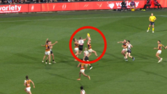 Unlikely hero Mark Keane produces one of the marks of the year to help Crows win epic Showdown