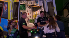 Carlton defender Mitch McGovern taken to hospital after crunching hit from Liam O’Connell