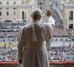 ‘No more war’: Pope uses first blessing to call for peace in Ukraine and Gaza