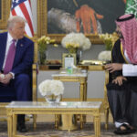 Saudi crown prince welcomes Trump to kingdom as U.S. leader begins four-day Middle East tour