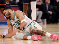 Knicks vs Celtics: Tatum injured in Boston’s Game 4 loss in NBA playoffs