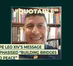 Pope Leo XIV’s message emphasised “building bridges and peace”