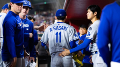 Sasaki latest Dodger to IL; no timeline for return