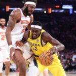 Pacers-Knicks: Siakam-led Indiana go two-from-two NBA East final