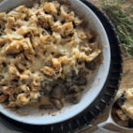 Mushroom Gratin