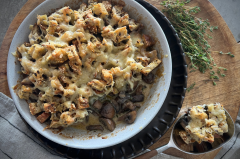 Mushroom Gratin