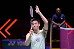 Thailand’s Kunlavut on top of the badminton world