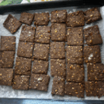 Ginger, Turmeric & Sesame Crackers