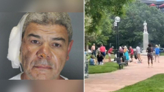 Suspect on expired visa charged over Molotov cocktail attack during Israeli rally in Colorado, US