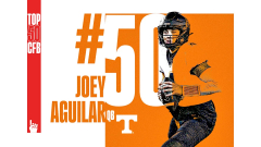 Tennessee quarterback Joey Aguilar ranked as No. 50 college football player in 2025