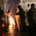 Police injured, houses burned in second night of riots in Northern Ireland