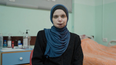 Injured Palestinian Journalist vows to keep working despite losses