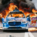 Waymo cars are getting torched in LA. Wanted: A local community affairs specialist