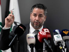 A former Lebanese economy minister is arrested on corruption charges