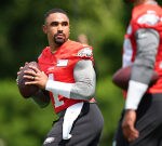 Jalen Hurts has called Jordan and Derek Jeter for guidance on becoming a repeat champion