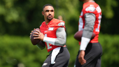 Jalen Hurts has called Jordan and Derek Jeter for guidance on becoming a repeat champion