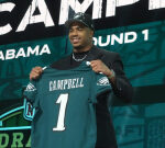 Eagles’ head coach Nick Sirianni provides an update on Jihaad Campbell’s status