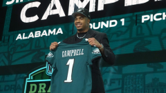 Eagles’ head coach Nick Sirianni provides an update on Jihaad Campbell’s status