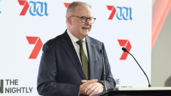 Prime Minister Anthony Albanese opens Seven Network’s new Melbourne HQ