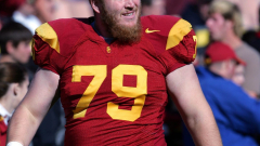 USC football countdown to kickoff continues—Sam Baker in focus
