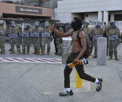 Marines detain U.S. citizen entering LA federal building amid protests