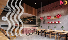 Miso Ramen & Poke Bar’s Florida Location Marks Its Franchising Debut with a Stunning Design by Mindful Design Consulting