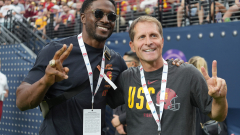 Eric Musselman, USC hoops host Sacarmento Kings group for workout at Galen Center
