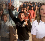 What is life like for Gaza evacuees?