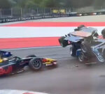 Frightening scene rocks Formula Two race as driver flips onto two cars at Austrian Grand Prix