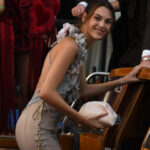Leonardo DiCaprio’s girlfriend, Vittoria Ceretti, suffers embarrassing wardrobe malfunction at Bezos wedding