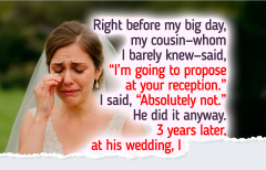 My Cousin Proposed at My Wedding—My Revenge Shocked Everyone