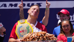 Joey Chestnut vows to return for 2026 Nathan’s Hot Dog Eating Contest