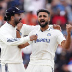 Akash, India win second cricket Test against England at Edgbaston
