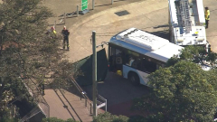 Cyclist dies when struck by bus at Taronga Zoo in Sydney