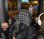 Three charged after Israeli restaurant Miznon allegedly targeted by protesters in Melbourne CBD