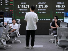 Shares in Asia are mixed as Trump’s new tariffs approach