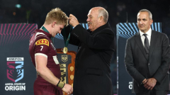 Billy Slater’s bold call pays off as Tom Dearden wins player of the State of Origin series