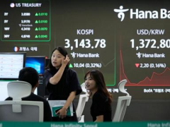 Asian shares mostly gain after big tech rally on Wall Street