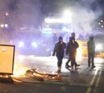 Fireworks and bottles thrown at police as Ballymena violence flares for second night