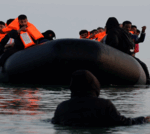 ‘Taxi boats’ pick up migrants in waist-deep water as Channel smugglers switch tactics