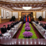 European leaders press demands on trade at scaled-back summit in Beijing