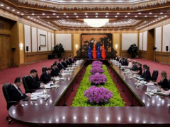 European leaders press demands on trade at scaled-back summit in Beijing