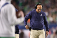 Penn State head coach James Franklin doubles down on questioning Notre Dame’s independence