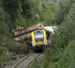 Video: Landslide causes train crash in Germany, killing three