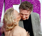 Pamela Anderson and Liam Neeson Are on Bae Watch