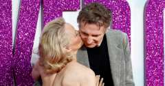 Pamela Anderson and Liam Neeson Are on Bae Watch
