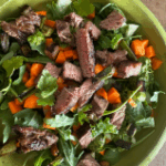 Iron-Rich Steak Salad with Coriander & Pesto