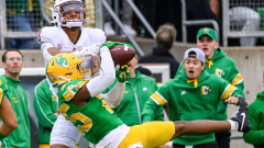 Former Oregon Duck Nikko Reed makes big-time INT in Hall of Fame Game
